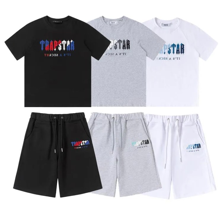 Designer Mens t shirts trapstar designer shirts luxury rainbow color summer sports fashion cotton top short sleeve
Designer Mens t shirts trapstar designer shirts luxury rainbow color summer sports fashion cotton top short sleeve