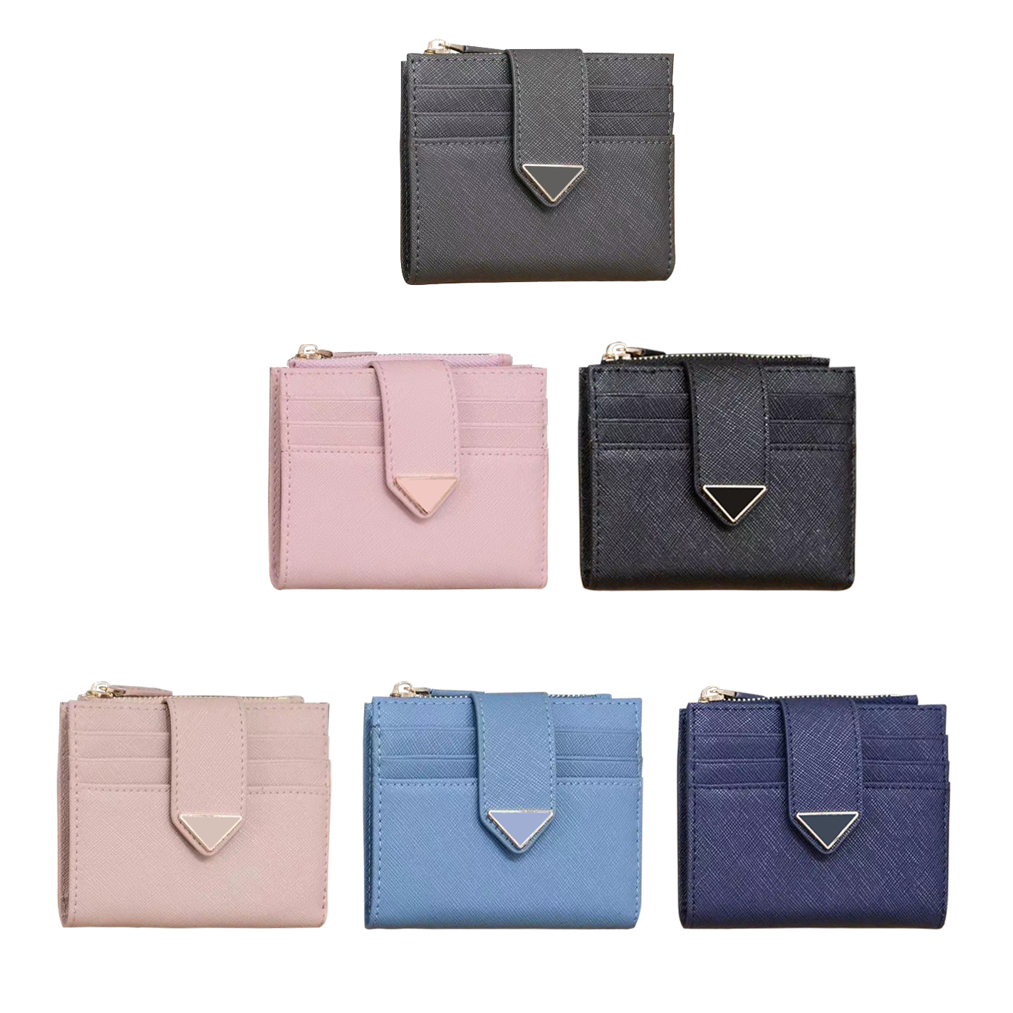 9 card slots Saffiano Triangle prad large wallets zipper coin purse Womens mens luxury Designer cards holder cardholder fashion wallet puerses Leather key pouch, Blue
9 card slots Saffiano Triangle prad large wallets zipper coin purse Womens mens luxury Designer cards holder cardholder fashion wallet puerses Leather key pouch, Blue