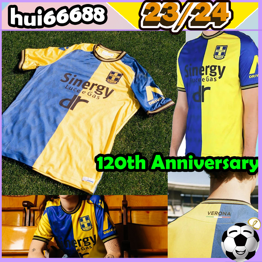 XXXL 4XL 23/24 Hellas Verona Soccer Jerseys 2023 special 120th Anniversary FARAONI BARAK LAZOVIC KALINIC CAPRARI ILIC SIMEONE home football shirt Men Uniforms
XXXL 4XL 23/24 Hellas Verona Soccer Jerseys 2023 special 120th Anniversary FARAONI BARAK LAZOVIC KALINIC CAPRARI ILIC SIMEONE home football shirt Men Uniforms