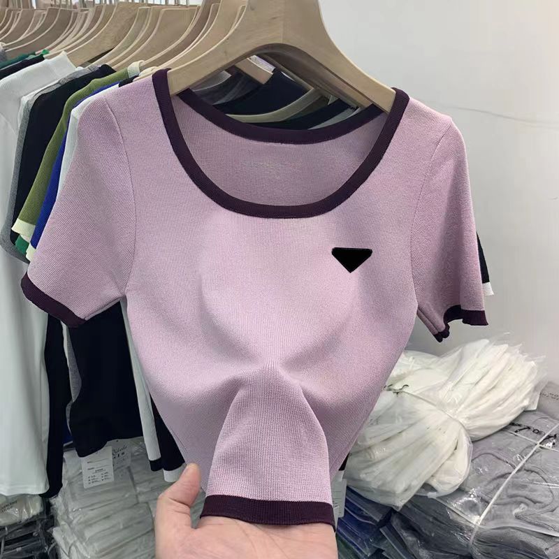 Screw Thread T Shirts Knits Shirt Designer Budge Tees Slim Short Sleeves Summer Breathable Tshirts -XL, Black
Screw Thread T Shirts Knits Shirt Designer Budge Tees Slim Short Sleeves Summer Breathable Tshirts -XL, Black