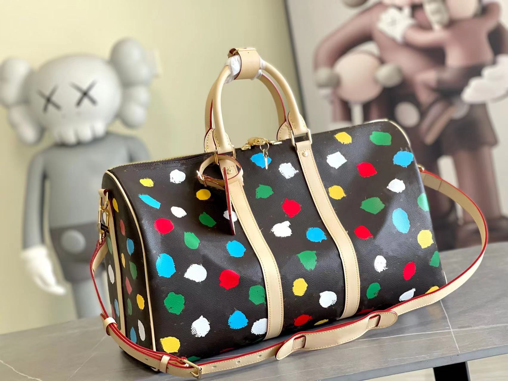 Travel Pouches Fashion High quality Duffel Bags Luxury Men Luggage Gentleman Commerce Travel Bags Nylon Handbags Large Capacity Holdall Carry On Travel Pouches, Brown
Travel Pouches Fashion High quality Duffel Bags Luxury Men Luggage Gentleman Commerce Travel Bags Nylon Handbags Large Capacity Holdall Carry On Travel Pouches, Brown