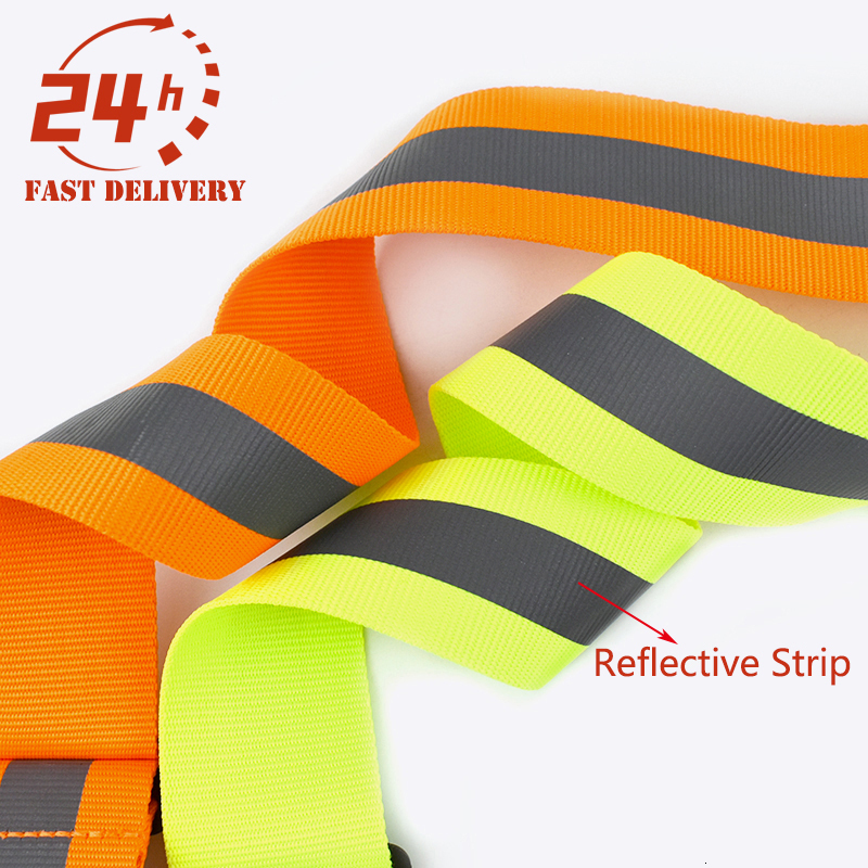 Suspenders Deepeel 1Pc 5*120cm Men's Suspenders Work Suspender Elastic Wide Adjustable X Type Strap Fluorescent Orange Tool Sling Brace 230411