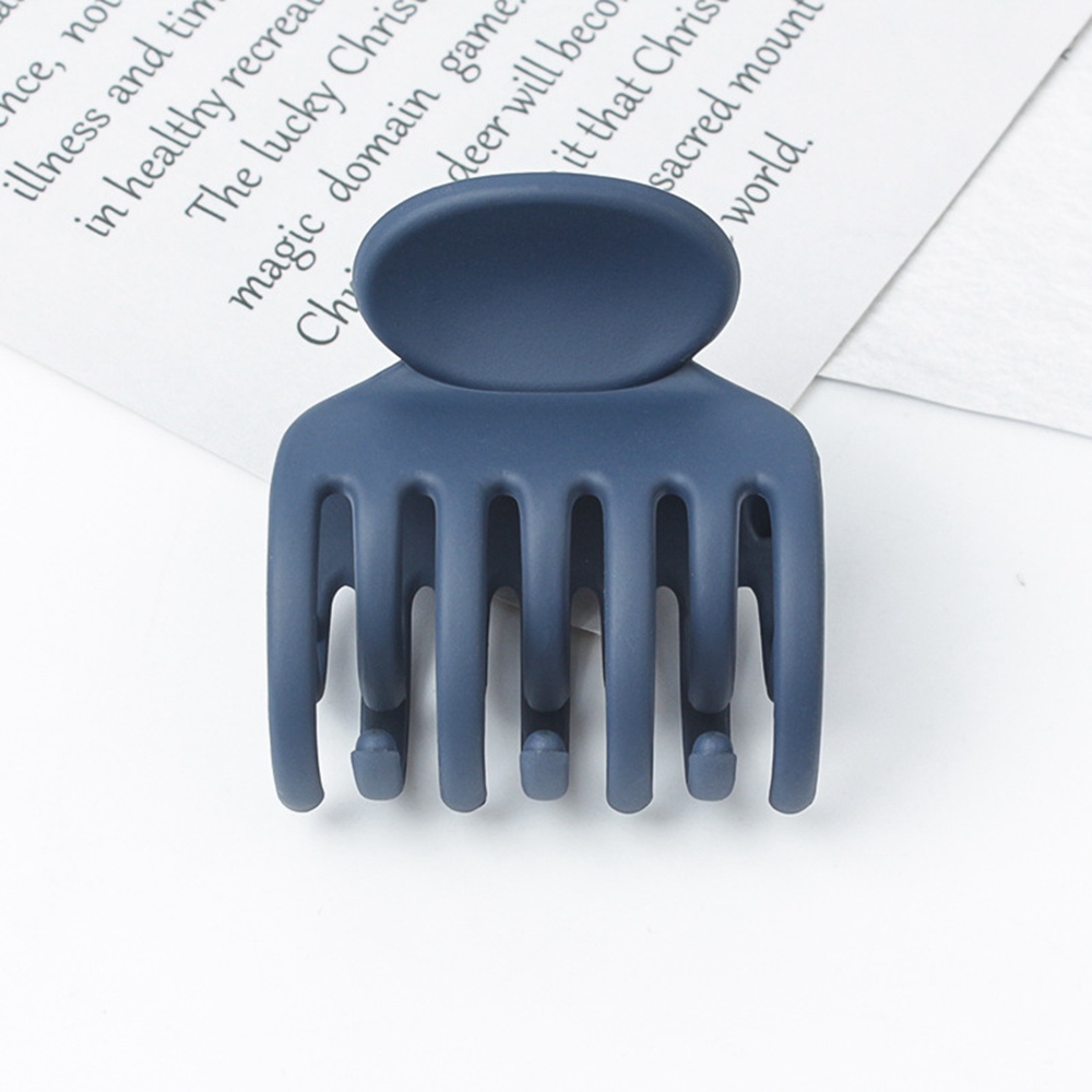 Korean Solid Coloir Ribbon Small Hair Claw Elegant Acrylic Hairpins Barrette Crab Hair Clips for Women Girls Headwear Hair Accessories 2061