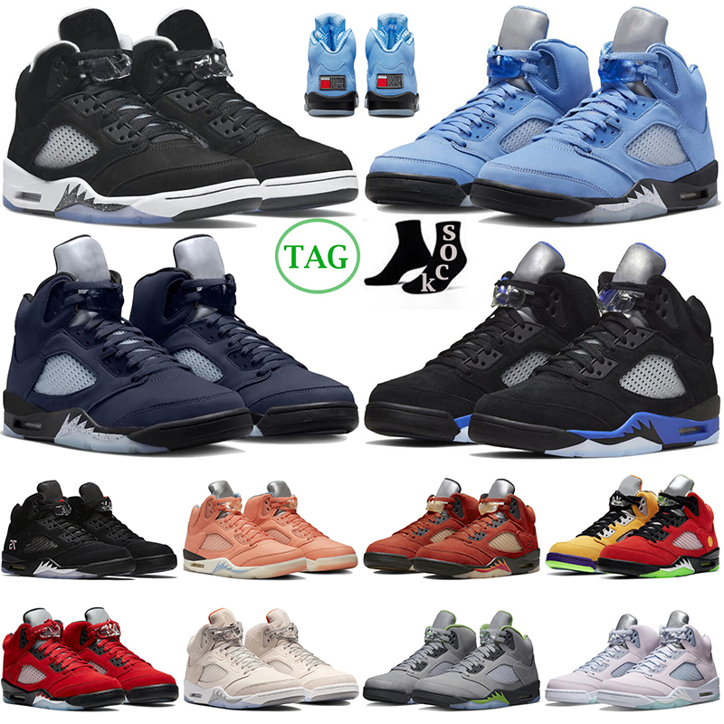 Jumpman 5 5s Mens Basketball Shoes Racer Blue UNC Crimson Bliss Burgundy Green Bean Oreo Black Metallic Mars For Her Easter Men Outdoor Sports Trainers Sneakers, #18
Jumpman 5 5s Mens Basketball Shoes Racer Blue UNC Crimson Bliss Burgundy Green Bean Oreo Black Metallic Mars For Her Easter Men Outdoor Sports Trainers Sneakers, #18
