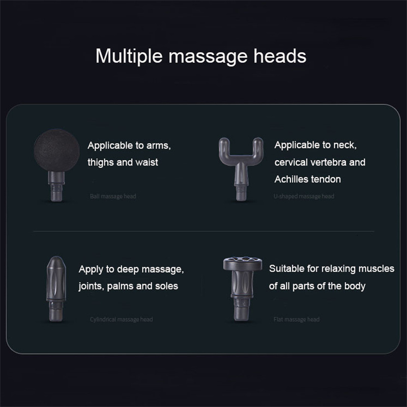 Full Body Massager Portable High Frequency Massage Gun Household Body Back And Neck Massager Percussion Pistol Fascia Gun Drop 230411