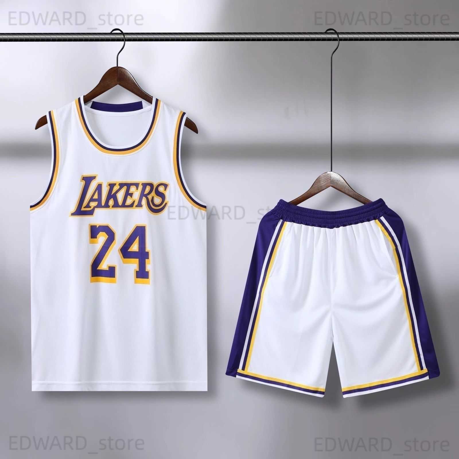 Men's Tracksuits Jersey Kobe 24 Lakers jersey Children's basketball suit Men's and women's basketball vest Special training jersey T230411, No. 24 white kobe
Men's Tracksuits Jersey Kobe 24 Lakers jersey Children's basketball suit Men's and women's basketball vest Special training jersey T230411, No. 24 white kobe