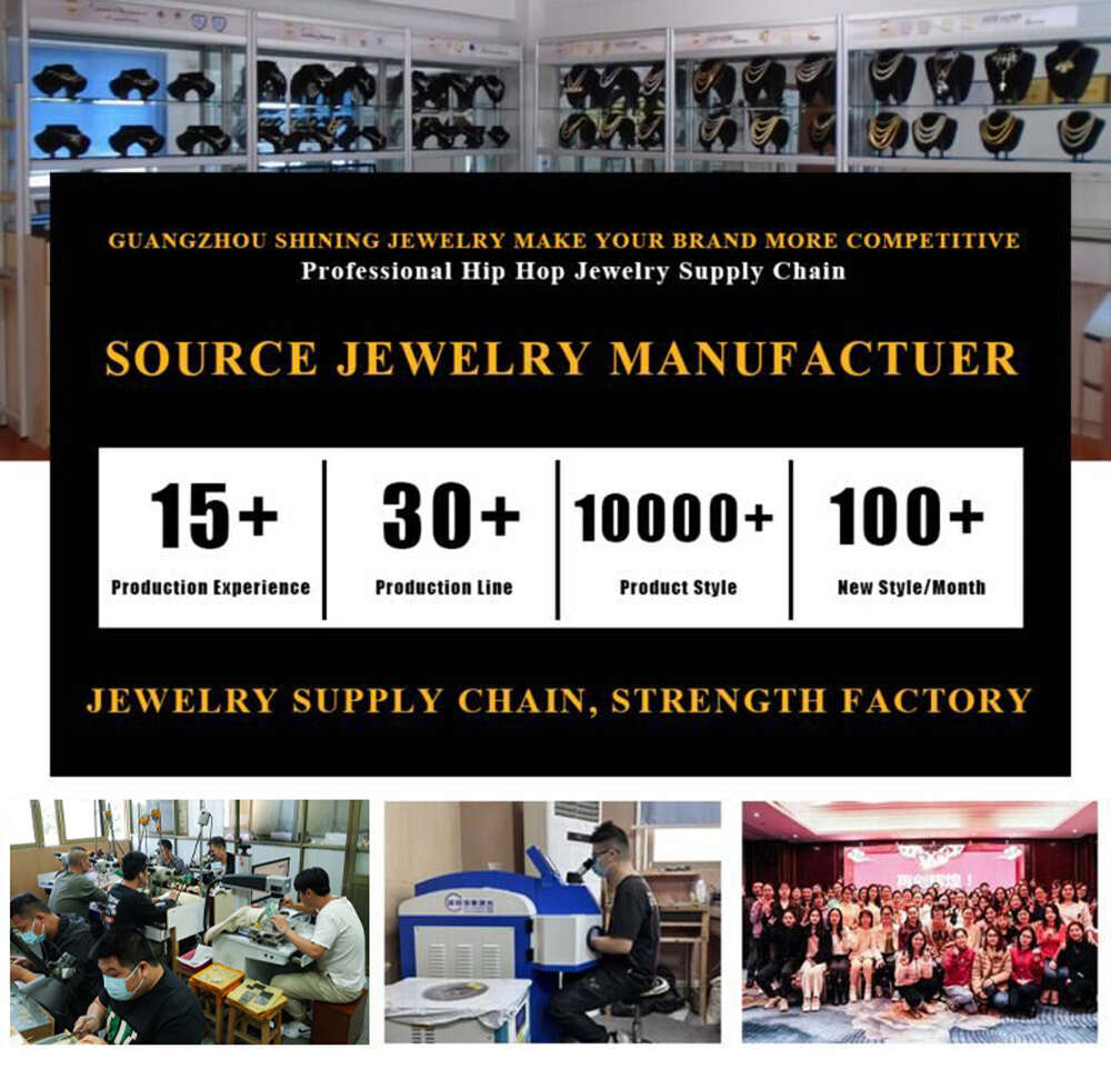 Necklace Tennis Chain moissanite chain GRA Certificated 10K 14K Real Solid Gold 3MM 4MM Jewelry Necklace For Men Women