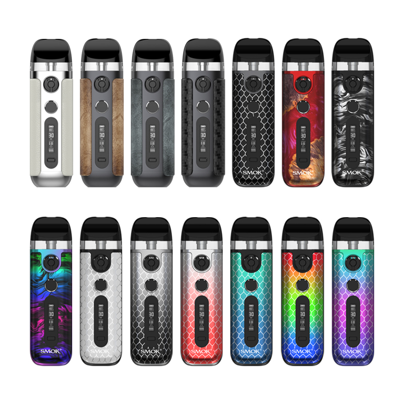 1PC!!!SMOK NOVO 5 Kit 30W Vape Built-in 900mAh Battery With 2ml Empty Meshed MTL Pod Electronic Cigarette Vaporizer Original, Standard edition
1PC!!!SMOK NOVO 5 Kit 30W Vape Built-in 900mAh Battery With 2ml Empty Meshed MTL Pod Electronic Cigarette Vaporizer Original, Standard edition