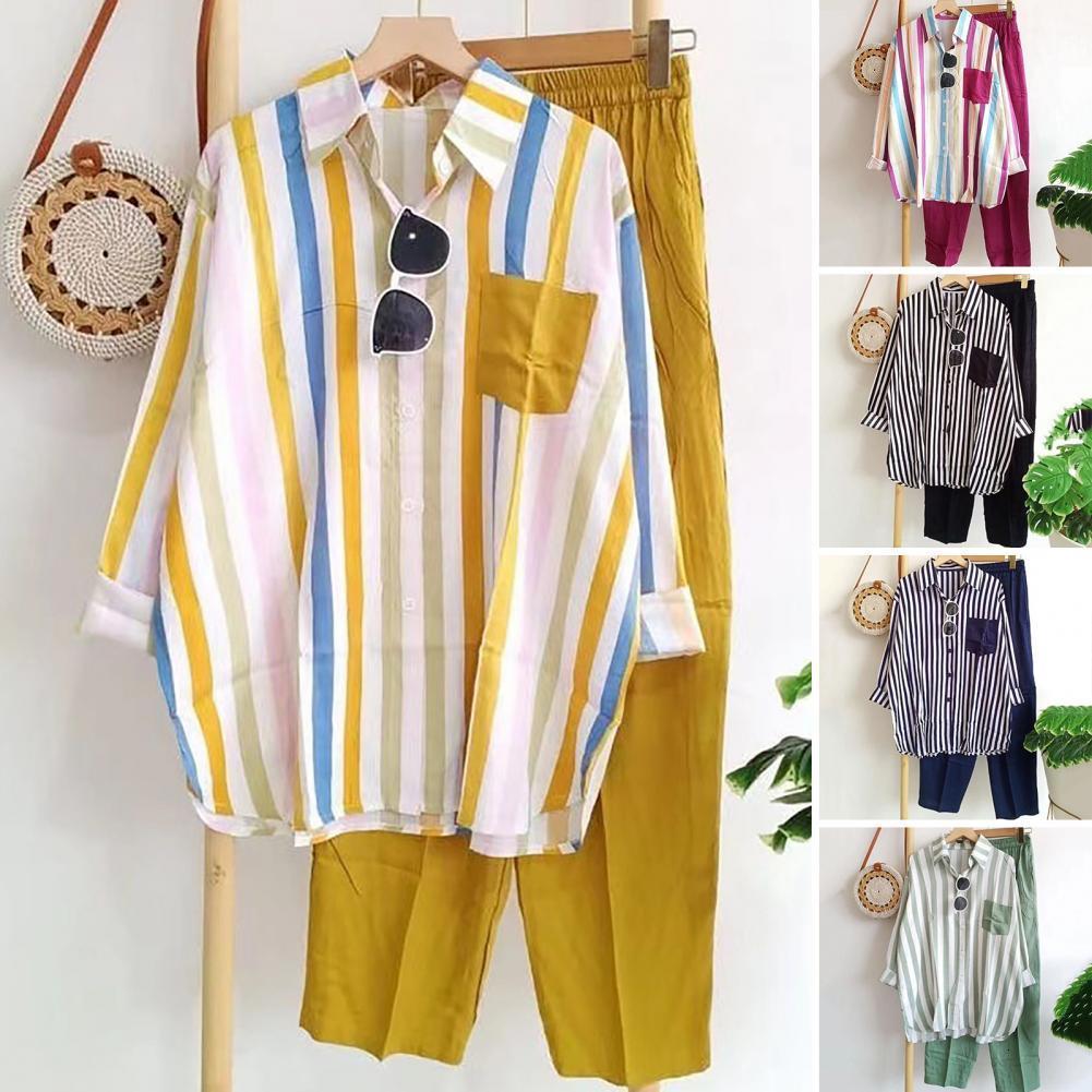 Women's Tracksuit Tracksuit Two Piece Set Summer Cotton Linen Casual Loose Solid Blouse T shirt Wide Leg Pants Suit Outfits 2 230411