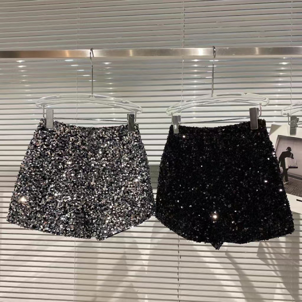 Shorts Fashion Baby Girl Bling Sequined Toddler Teens Child Shiny Short Trousers Kid Pant Party Club Clothes 1 14Y 230411