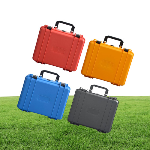 280x240x130mm Safety Instrument Tool Box ABS Plastic Storage Toolbox Sealed Waterproof Tool case box With Inside 4 color4482637