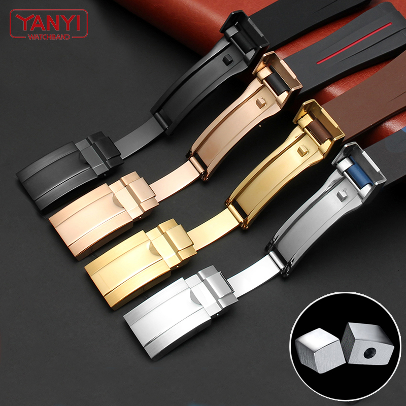 Watch Bands High quality Rubber watch strap 20mm 21mm waterproof silicone wristband camouflage watchband wristwatches band watch bracelet 230411