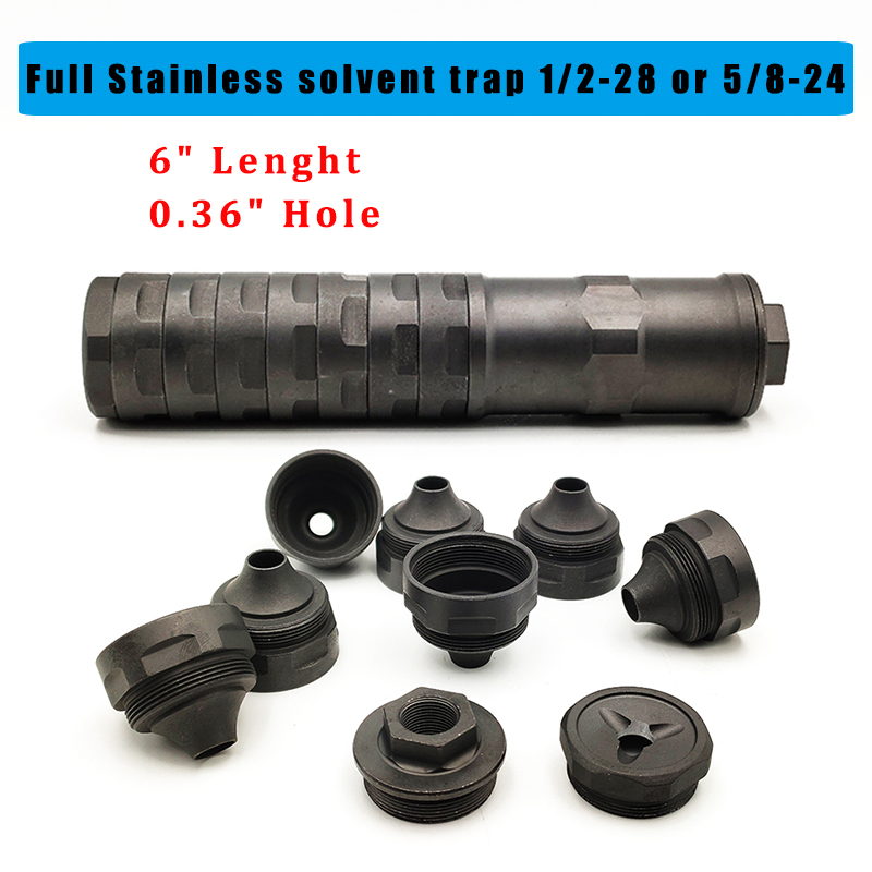 6"L 1.34" OD Stainless steel Solvent Trap Fuel Filter 9mm hole Spiral Cups 1/2x28 5/8-24 caps for napa4003 wix24003
6"L 1.34" OD Stainless steel Solvent Trap Fuel Filter 9mm hole Spiral Cups 1/2x28 5/8-24 caps for napa4003 wix24003