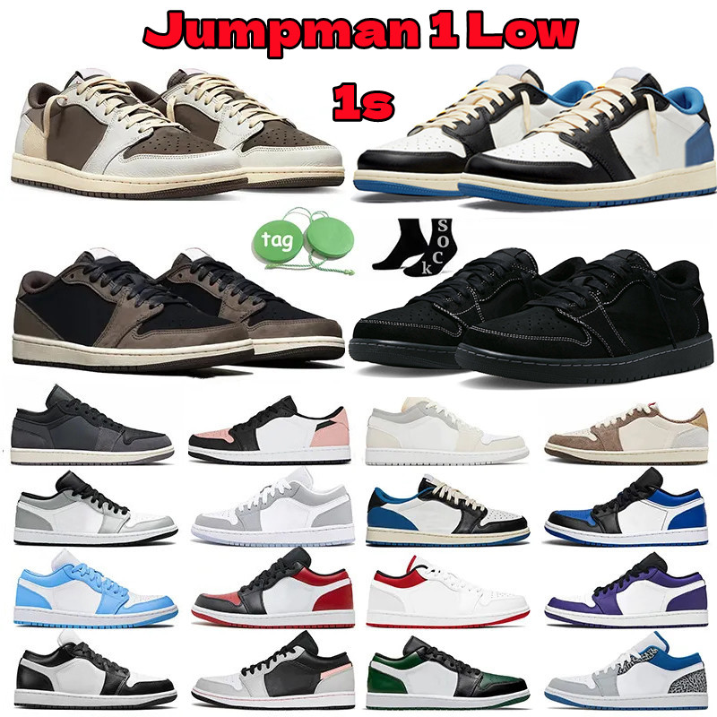 Jumpman 1 1s Low mens Basketball Shoes Black Phantom TS x Reverse Dark Mocha Fragment Wolf Grey Olive Sail UNC Panda Paris Men Women Trainer Sports Sneakers, 42
Jumpman 1 1s Low mens Basketball Shoes Black Phantom TS x Reverse Dark Mocha Fragment Wolf Grey Olive Sail UNC Panda Paris Men Women Trainer Sports Sneakers, 42