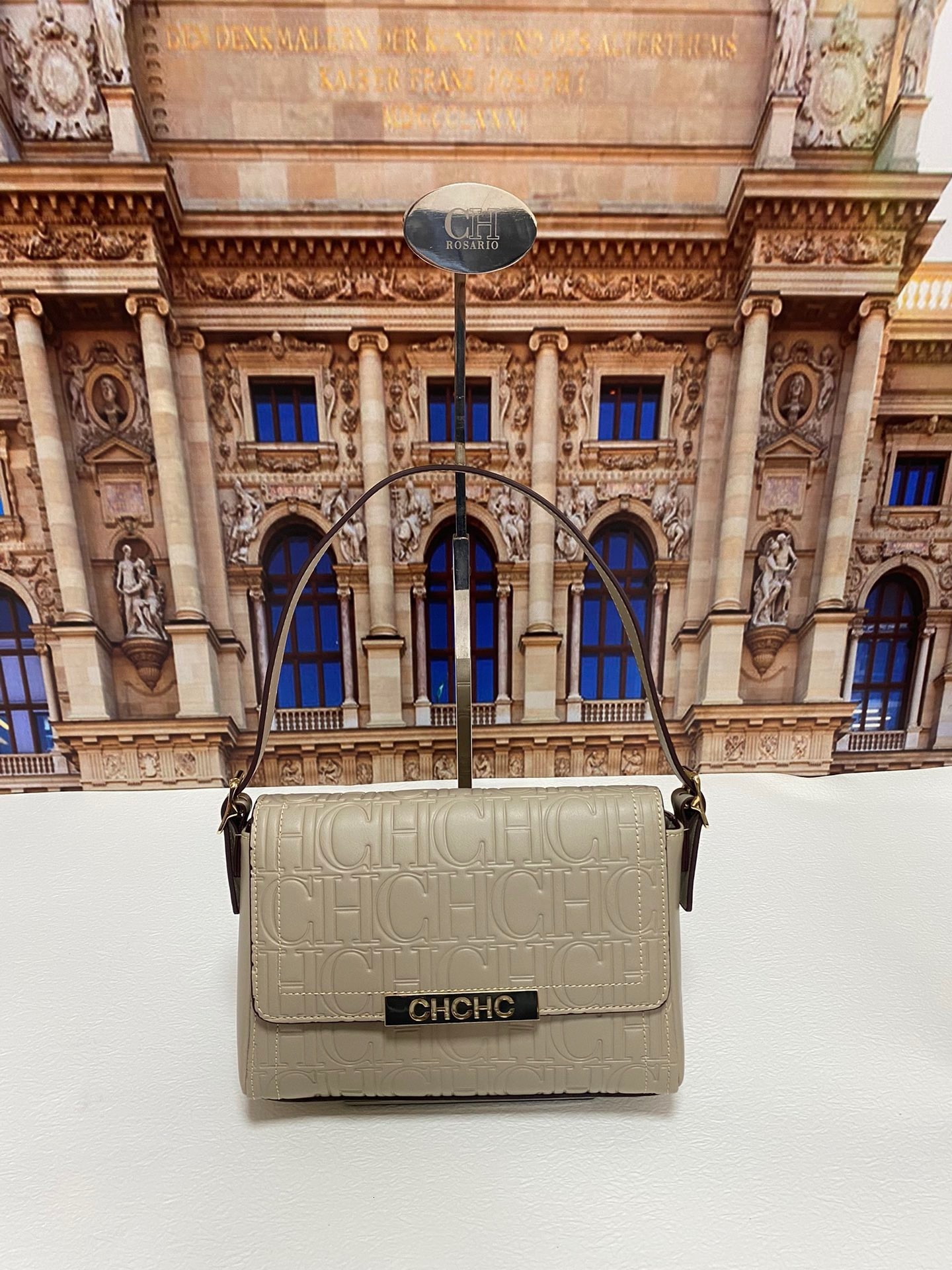 Evening Bags CH BY CHARO Women s Diagonal Single Shoulder Armpit Bag Flap Two Kinds Of Straps High Quality 230411