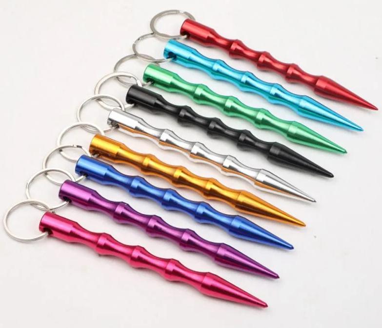 Fashion Accessories Key Rings Aluminum Self Defense Keychain Mental Stick Car Keychains Personal Safty Charm Car keychain Key Chains
Fashion Accessories Key Rings Aluminum Self Defense Keychain Mental Stick Car Keychains Personal Safty Charm Car keychain Key Chains