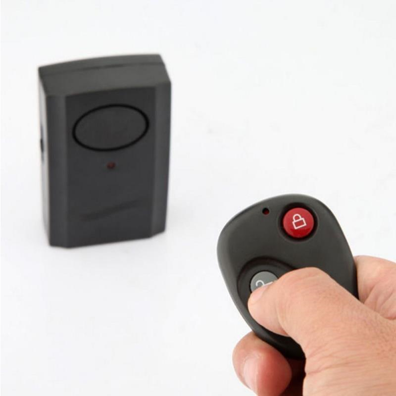 Freeshipping Wireless Remote Control Vibration Alarm Home Security Door Window Car Motorcycle Anti-Theft Security Alarm Safe System Det Fbmm