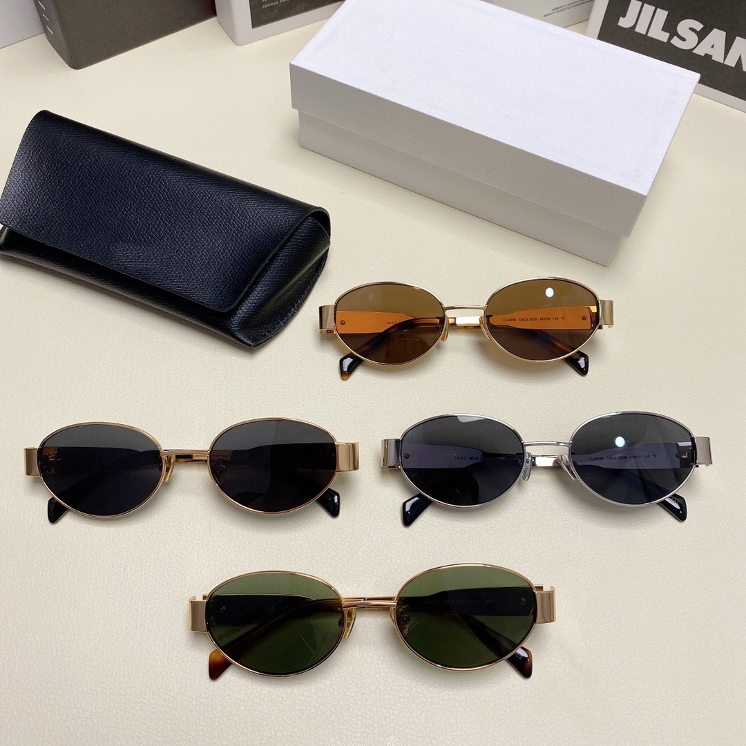 Designer Sunglass 23ss vintage womens sunglasses metal oval CL43235 sunglasses
Designer Sunglass 23ss vintage womens sunglasses metal oval CL43235 sunglasses