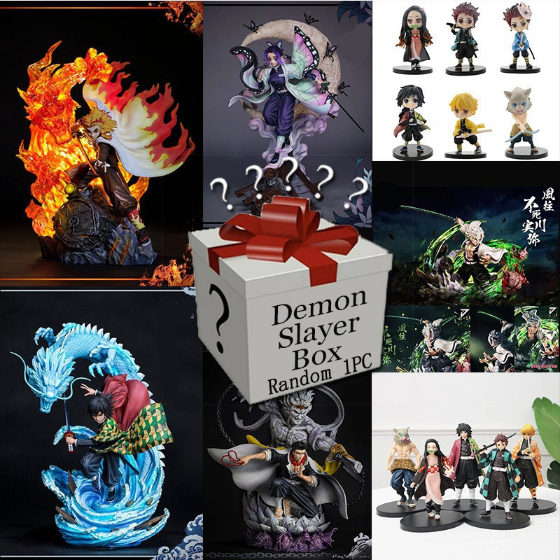 Blind box Demon Slayer Kimetsu no Yaiba Mystery Box Figure Anime Gift for Animer Nezuko Zenitsu Lucky 230410, Mini figure
Blind box Demon Slayer Kimetsu no Yaiba Mystery Box Figure Anime Gift for Animer Nezuko Zenitsu Lucky 230410, Mini figure