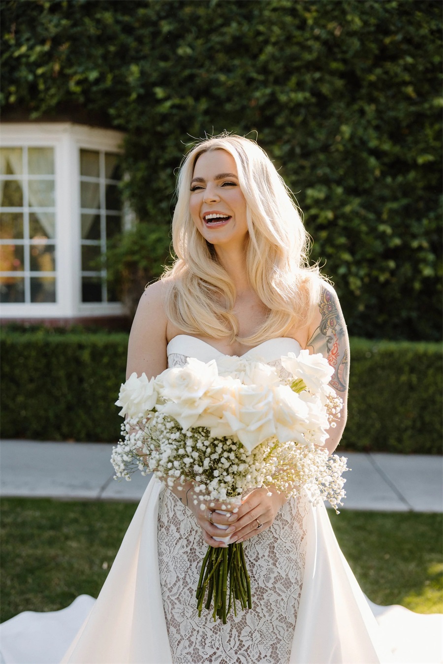 Lace Vintage Full Mermaid Wedding Dresses With Detachable Train Sweetheart Satin Overskirt Robe De Mariages