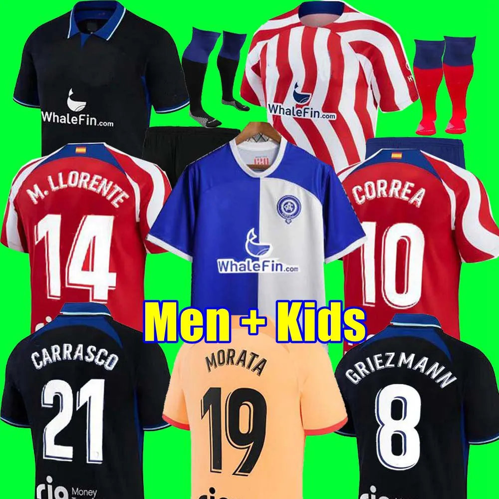 soccer jerseys 22 23 MEMPHIS home 2022 2023 M. LLORENTE Correa camiseta football shirts uniforms away kids kit GRIEZMANN R. DE PAUL CARRASCO Atletico MadridS 120th, 3rd kids
soccer jerseys 22 23 MEMPHIS home 2022 2023 M. LLORENTE Correa camiseta football shirts uniforms away kids kit GRIEZMANN R. DE PAUL CARRASCO Atletico MadridS 120th, 3rd kids