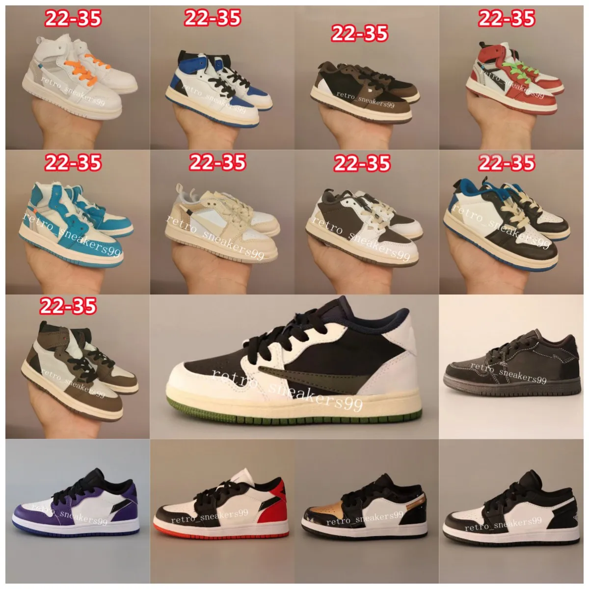Infants Reverse Mocha T Fragments Jointly Signed High lOW OG 1s Kids Basketball shoes Chicago 1 Infant UNC Sneaker Toddlers New Born Baby Ch, 10
Infants Reverse Mocha T Fragments Jointly Signed High lOW OG 1s Kids Basketball shoes Chicago 1 Infant UNC Sneaker Toddlers New Born Baby Ch, 10