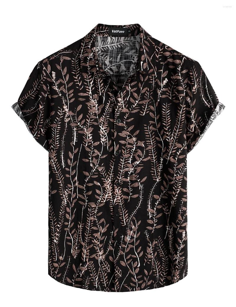 Men's Casual Shirts Summer Hawaiian Shirt 3d Vintage Style Men Women Clothing Beach Short Sleeve Blouse Fashion Men's Vocation Lapel