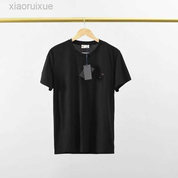 Men's T-Shirts Summer Unisex Embroidery Simple Short Sleeve Casual Round Neck Couple Half Bottom T-shirt 18S742
Men's T-Shirts Summer Unisex Embroidery Simple Short Sleeve Casual Round Neck Couple Half Bottom T-shirt 18S742