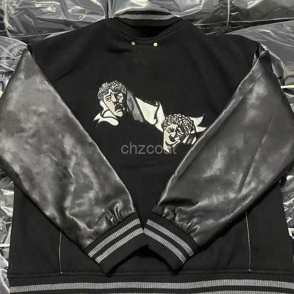 Stitching Suit Designer Baseball Luxury Leather Jacket Fashion Loose Classic Black Handsome Coat Jacket 1 NG8O
Stitching Suit Designer Baseball Luxury Leather Jacket Fashion Loose Classic Black Handsome Coat Jacket 1 NG8O