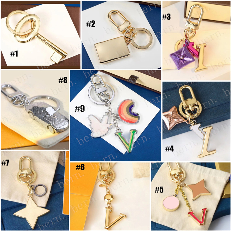 Fashion Keychain Bag Pendant Car Keyring Chains for Women or Men Key Rings