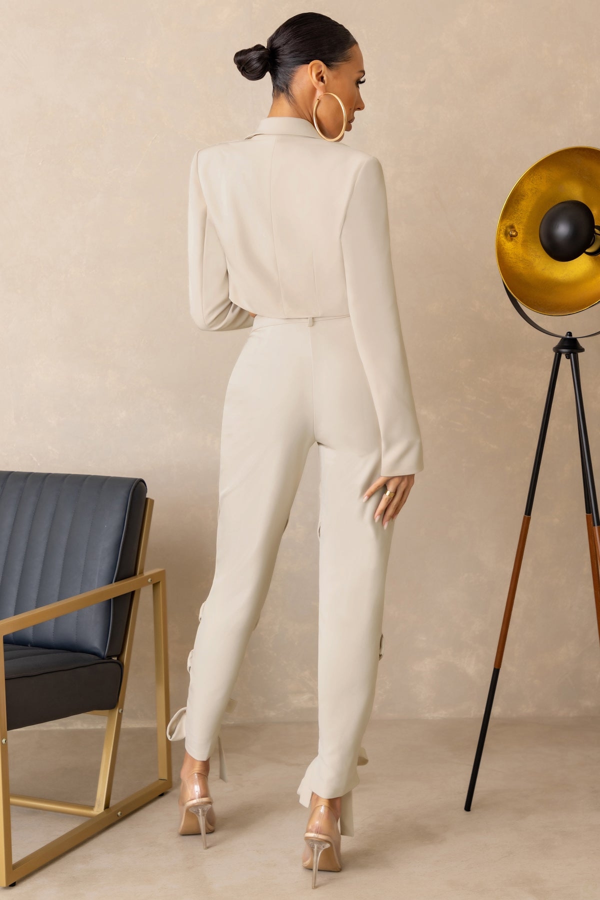 Hand Made Women Blazer Suits Short Jacket Slim Fit Evening Party Formal Outfit Wedding Wear 2 Pieces