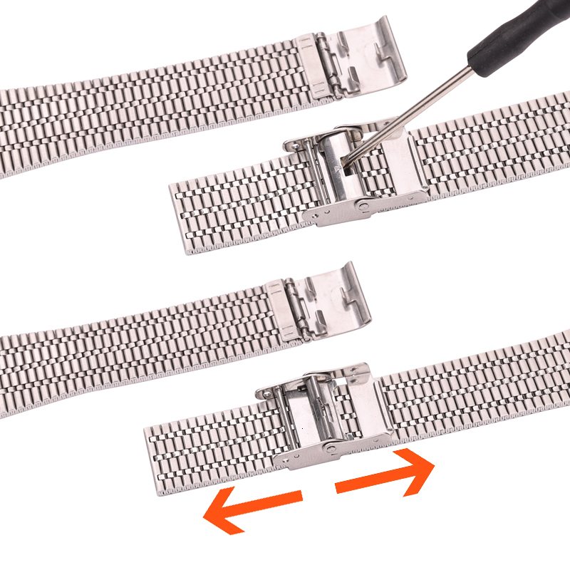 Watch Bands Stainless Steel Watch Strap Bracelet 20mm 22mm Breathable Women Men Watchbands Quick Release Spring Bar Band Accessories 230411