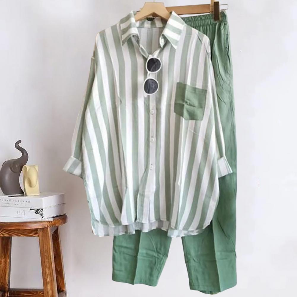Women's Tracksuit Tracksuit Two Piece Set Summer Cotton Linen Casual Loose Solid Blouse T shirt Wide Leg Pants Suit Outfits 2 230411