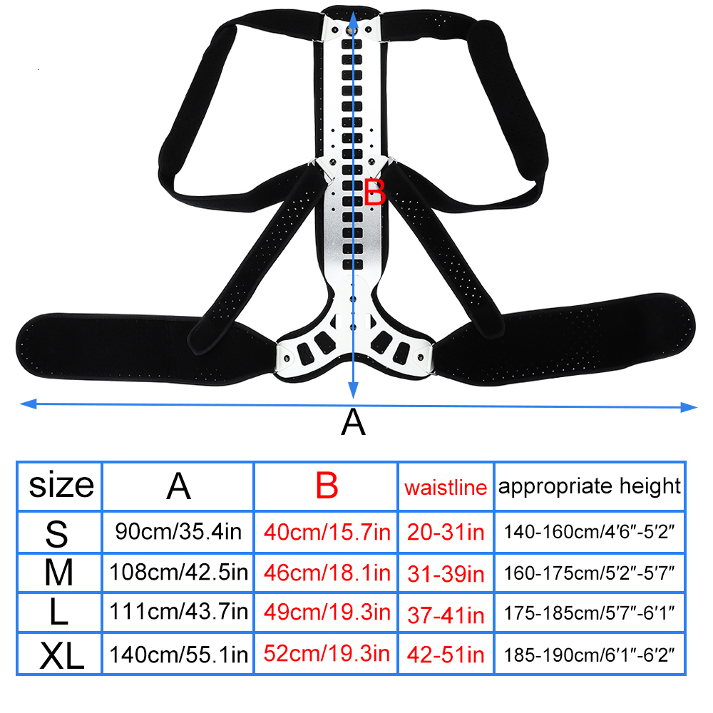 Back Massager 1Pcs Posture Corrector Back Braces Shoulder Waist Lumbar Support Belt Humpback Prevent Body Straighten Slouch Compression Pain R 230411