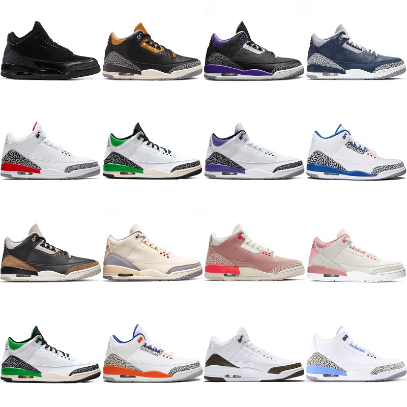 Jumpman 3 3s Basketball Shoes Designer Men Women Trainers Og Unc Cool Grey Beige Green Pink Orange Peach Navy Black Purple Yellow Khaki Red Mountaineering Sneaker, #36
Jumpman 3 3s Basketball Shoes Designer Men Women Trainers Og Unc Cool Grey Beige Green Pink Orange Peach Navy Black Purple Yellow Khaki Red Mountaineering Sneaker, #36