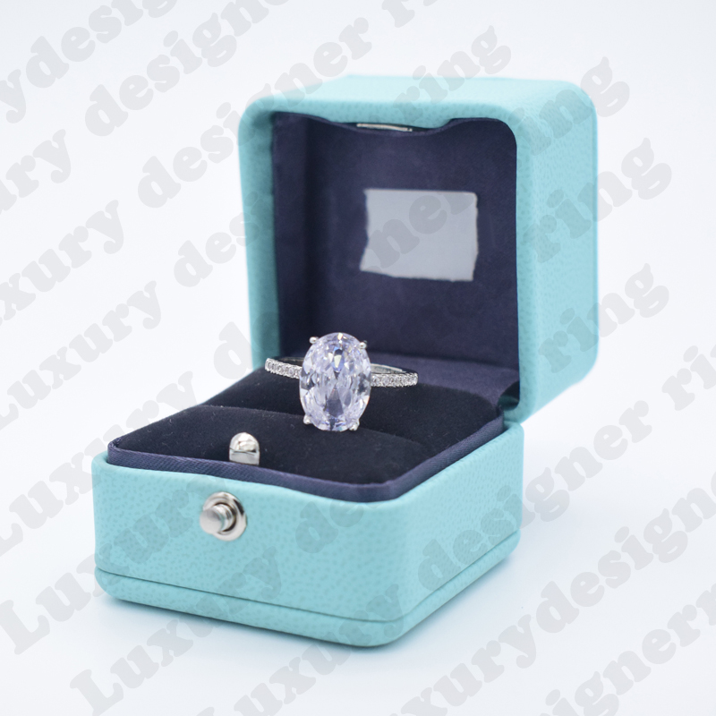 Designer Ring Fashion Luxury Diamond Ring Sterling Silver Women Jewelry Wedding Gift
Designer Ring Fashion Luxury Diamond Ring Sterling Silver Women Jewelry Wedding Gift