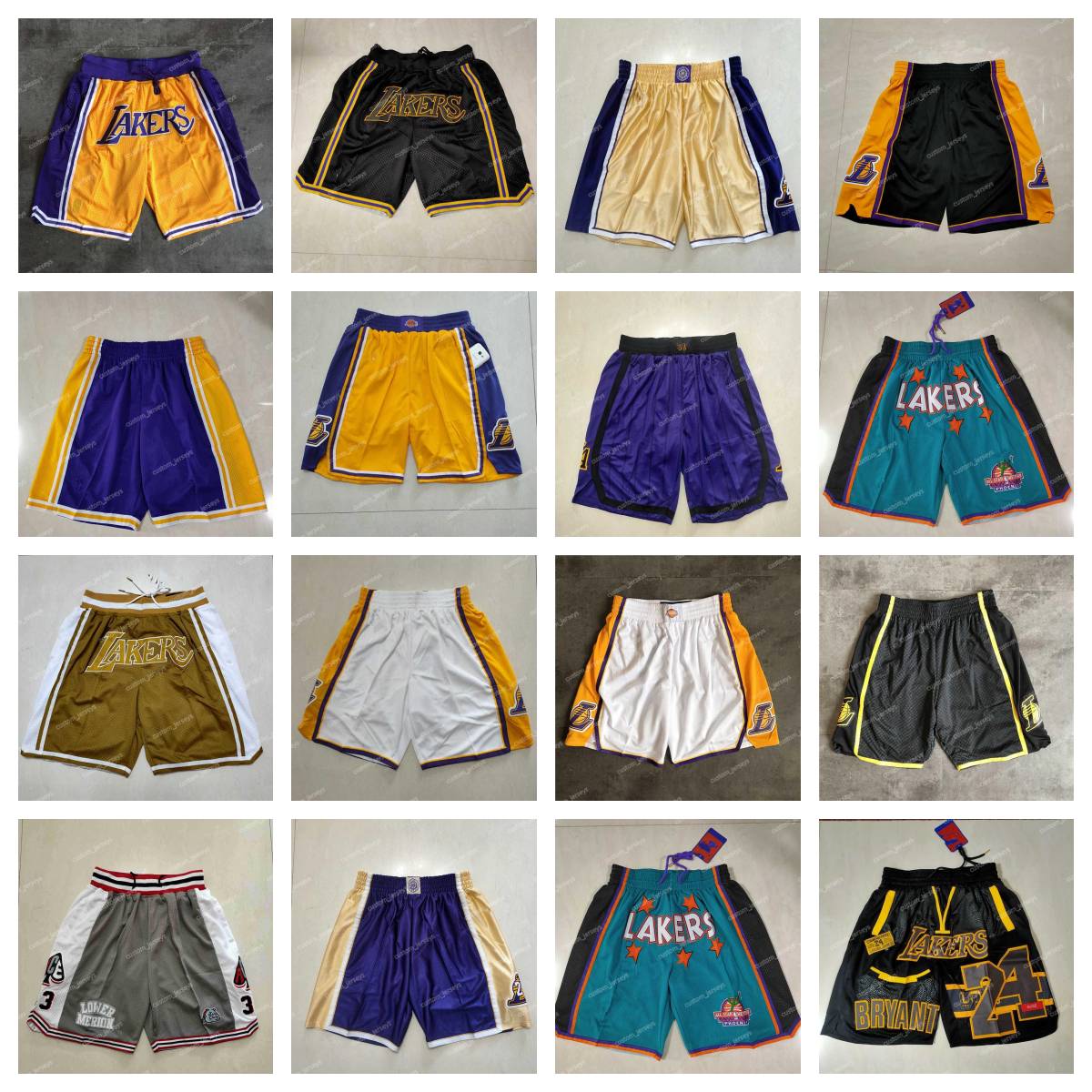 Los Angeles''Lakers''men Throwback''NBA''Basketball Shorts pocket red black Basketball Jerseys Shorts, #10
Los Angeles''Lakers''men Throwback''NBA''Basketball Shorts pocket red black Basketball Jerseys Shorts, #10