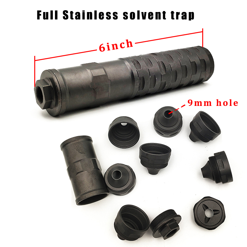 Car Fuel Filter 6"L 1.34"OD Stainless Steel Cups Erector Modular Solvent Trap 9mm hole 1/2x28 5/8-24
Car Fuel Filter 6"L 1.34"OD Stainless Steel Cups Erector Modular Solvent Trap 9mm hole 1/2x28 5/8-24