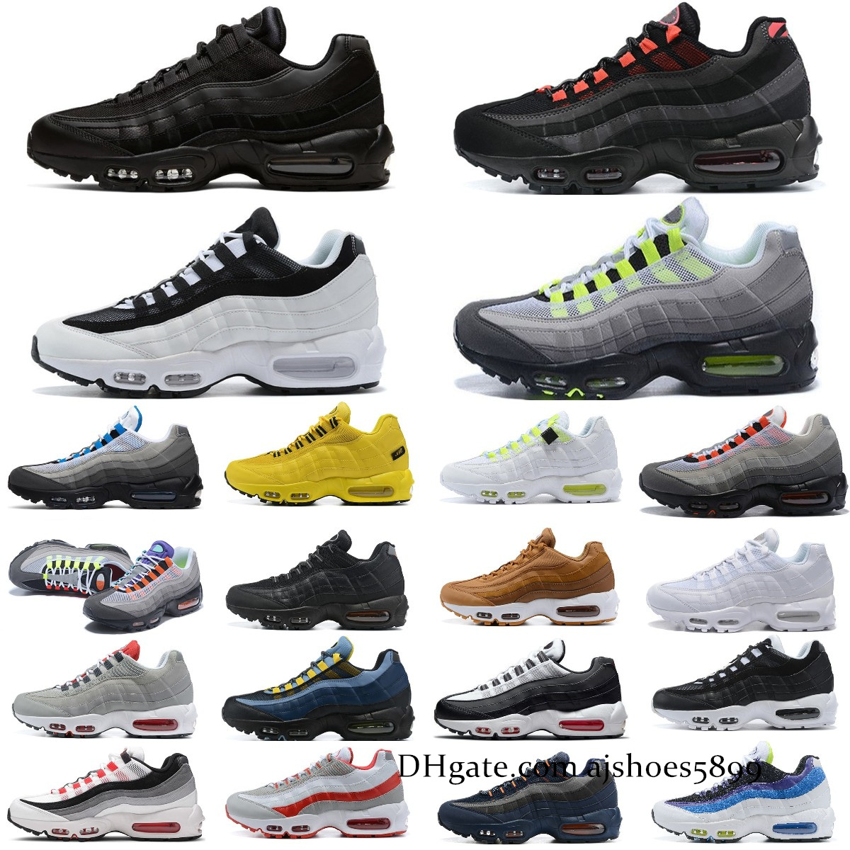 95 airmax mens running shoes 95s Max Triple Black White air Neon Cork Greedy Dark Smoke Grey Brown Sneakers 20th Anniversary Grape Safari Cushioned running shoes, Box
95 airmax mens running shoes 95s Max Triple Black White air Neon Cork Greedy Dark Smoke Grey Brown Sneakers 20th Anniversary Grape Safari Cushioned running shoes, Box