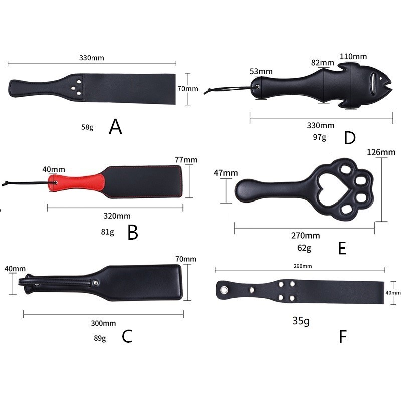 Adult Toys Multiple style leather whip beat Spanking Paddle Slave Spanker BDSM fetish Couple cosplay game SM Flirting sex Toy 230411