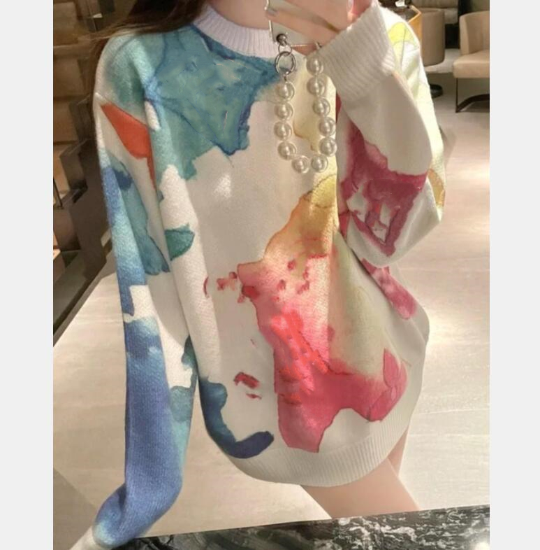 23SS NEW Women' Sweaters Fashion Long Sleeve Knitwear men Women Casual designer Sweaters -XL, Multi
23SS NEW Women' Sweaters Fashion Long Sleeve Knitwear men Women Casual designer Sweaters -XL, Multi