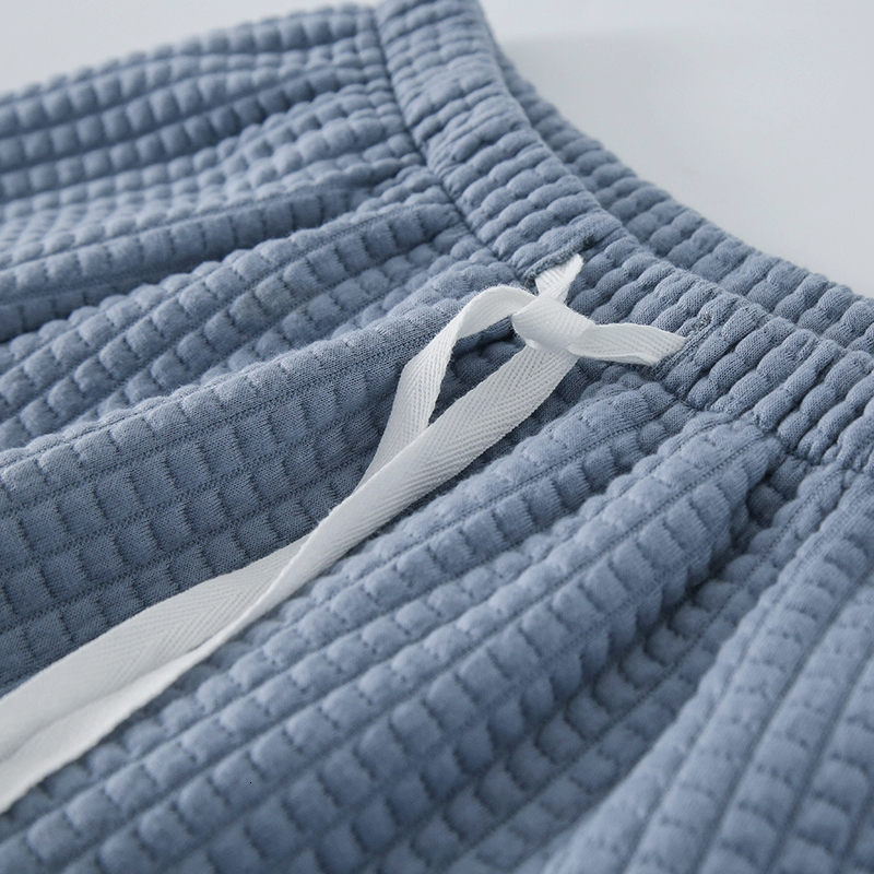 Shorts Organic Cotton Waffle Girls Summer Children s Clothing Casual Loose Elastic Waist Lace up Kids TZ108 230411