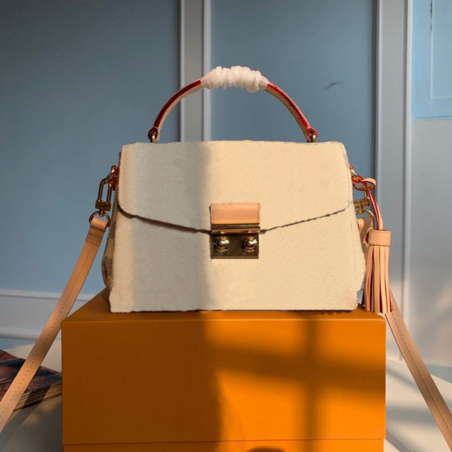 Luxury Crossbody bag Designer Shoulder bag 24CM Genuine leather Hand bag Delicate knockoff Flap bag With Box YL135, N41581
Luxury Crossbody bag Designer Shoulder bag 24CM Genuine leather Hand bag Delicate knockoff Flap bag With Box YL135, N41581
