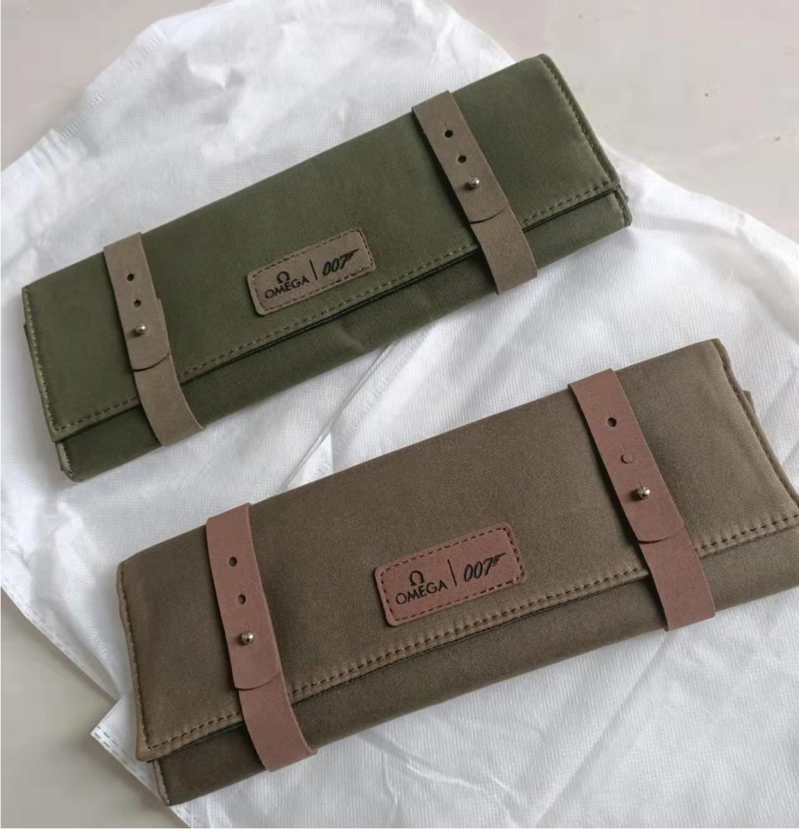 for Omega Seamaster 300M Limited Edition watches No Time to Die James bond 007 Canvas Leather Package accessories with silver orig