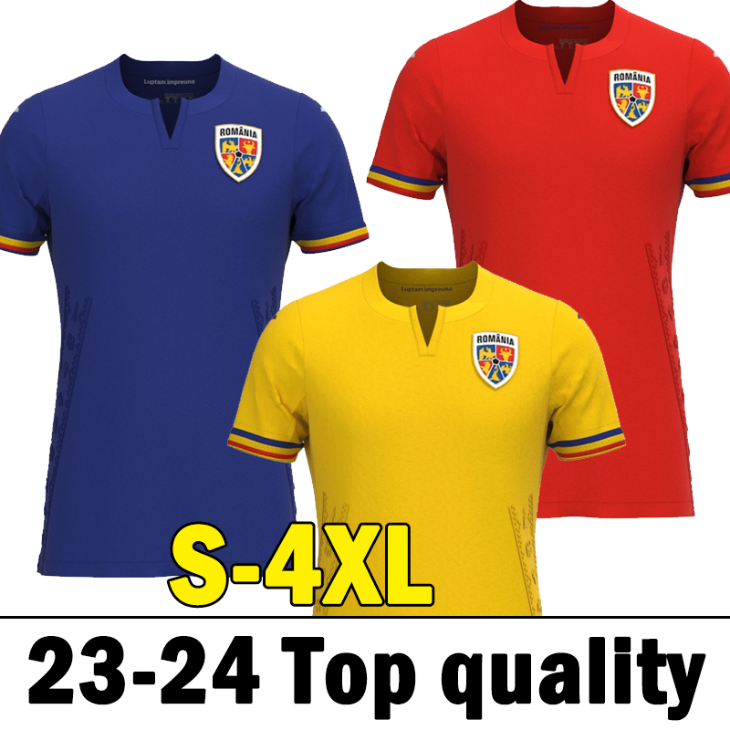 XXXL 4XL 23 24 Romania Soccer Jerseys 2023 2024 Men kids national football team Dennis Man Denis Alibec Octavian Popescu Alexandru Dobre Florin Tanase Burca Shirts, Luomaniya 23-24 home kit
XXXL 4XL 23 24 Romania Soccer Jerseys 2023 2024 Men kids national football team Dennis Man Denis Alibec Octavian Popescu Alexandru Dobre Florin Tanase Burca Shirts, Luomaniya 23-24 home kit