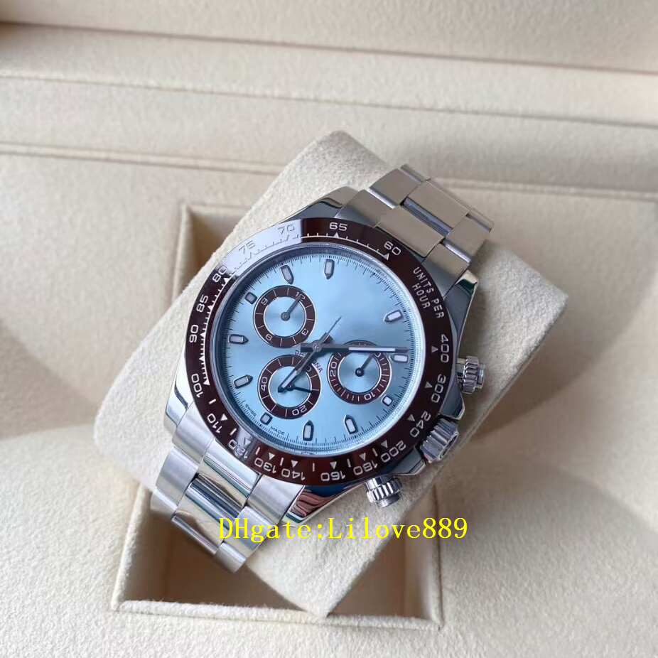 Men's 40MM Automatic Mechanical 3235 Watch 904L All Stainless Steel Ceramic Watch Folding Buckle Waterproof Super Noctilucent Sapphire Watches Montre De Luxe, 16
Men's 40MM Automatic Mechanical 3235 Watch 904L All Stainless Steel Ceramic Watch Folding Buckle Waterproof Super Noctilucent Sapphire Watches Montre De Luxe, 16