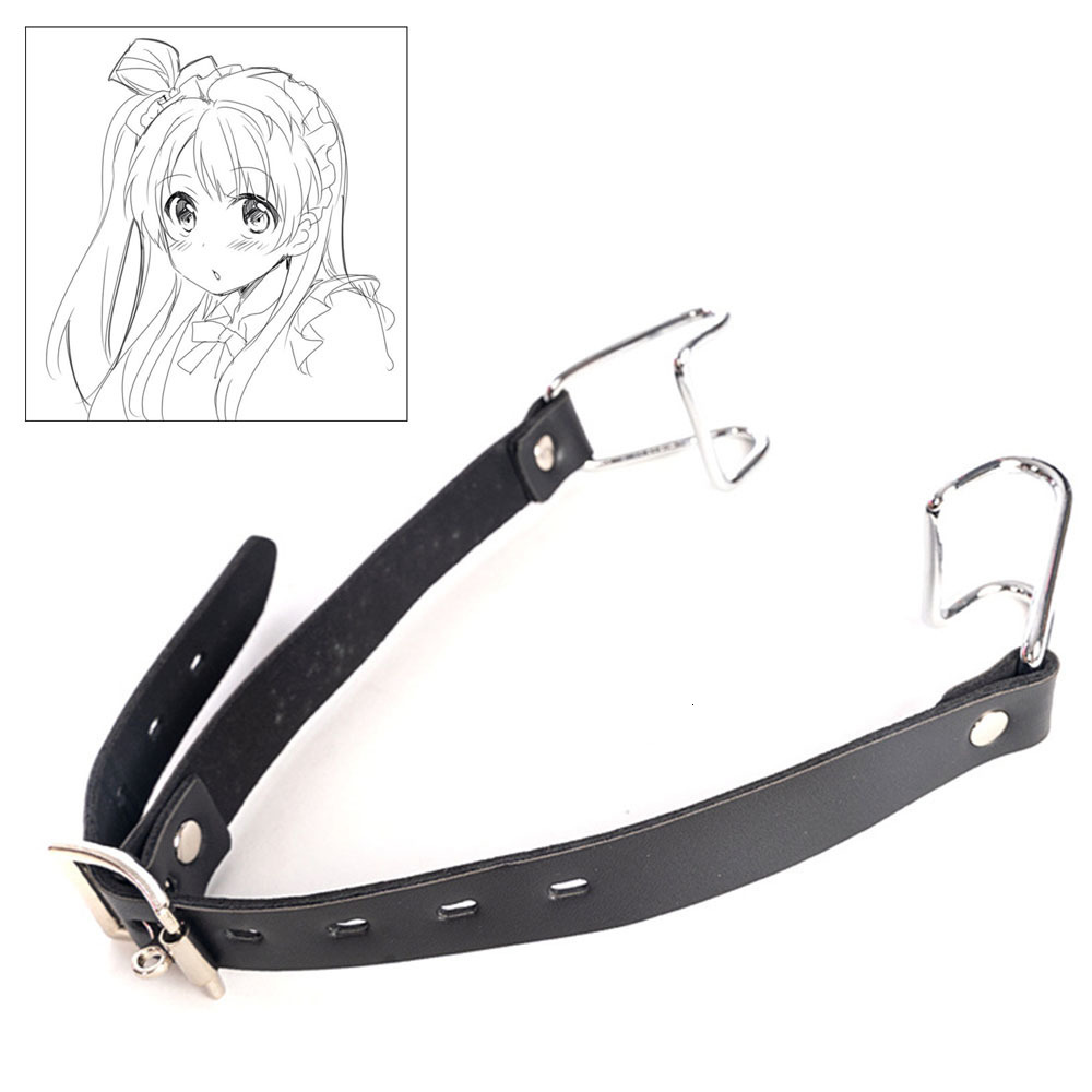 Adult Toys Harness Gag Spreader Bdsm Open Mouth Gags Metal Claw Hook Force For Women Couples Slave Bondage Wips Erotic Oral Sex Accessories 230411