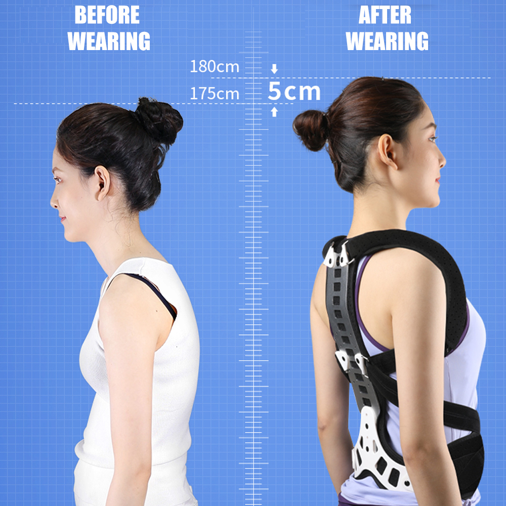 Back Massager 1Pcs Posture Corrector Back Braces Shoulder Waist Lumbar Support Belt Humpback Prevent Body Straighten Slouch Compression Pain R 230411