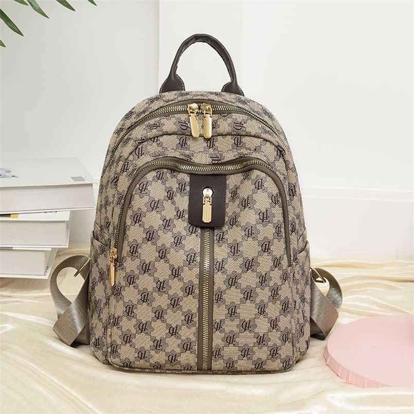 Designer bag Hong Kong backpack women's bag 2023 new Korean version versatile trend simple backpack fashion casual large capacity travel factory outlet, Khaki focus on store priority delivery
Designer bag Hong Kong backpack women's bag 2023 new Korean version versatile trend simple backpack fashion casual large capacity travel factory outlet, Khaki focus on store priority delivery
