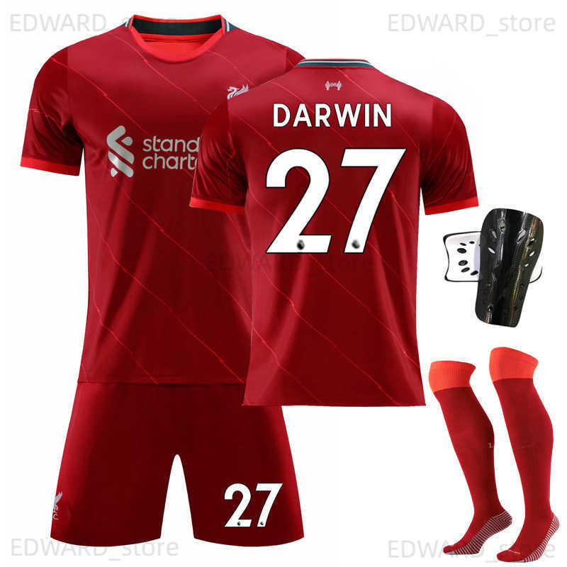 Men's Tracksuits 2122 New Liverpool Home 11 Salah 10 Mane Football Jersey Kit 27 Darwin T230411
Men's Tracksuits 2122 New Liverpool Home 11 Salah 10 Mane Football Jersey Kit 27 Darwin T230411